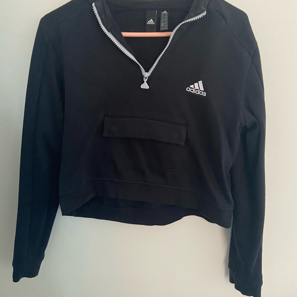 Adidas Cropped Hoodie